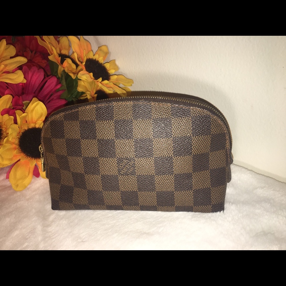 Louis Vuitton Cosmetic Pouch Pochette Damier